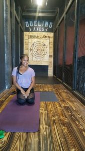 Yoga and Axes Set Up