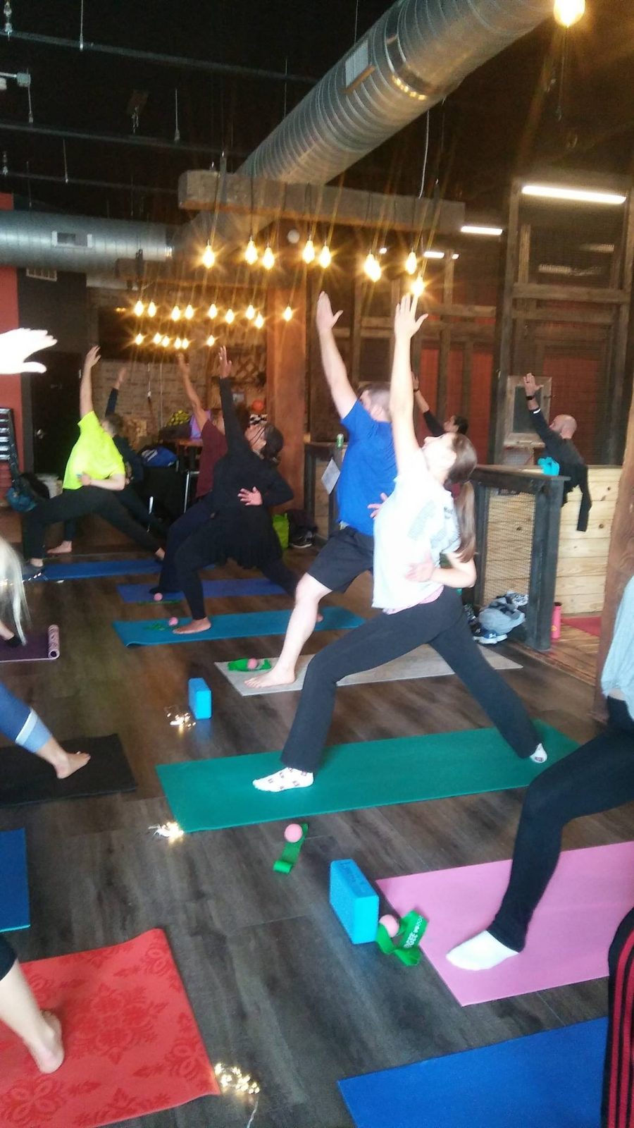 Yoga and Axes Warrior 1