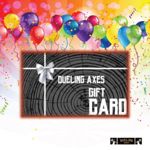 axe throwing gift card