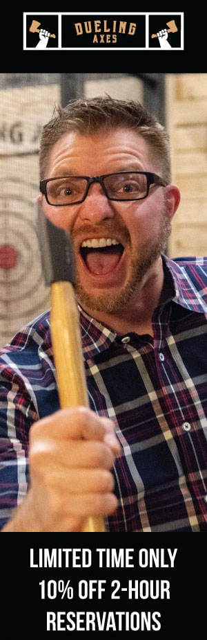 Axe throwing coupons