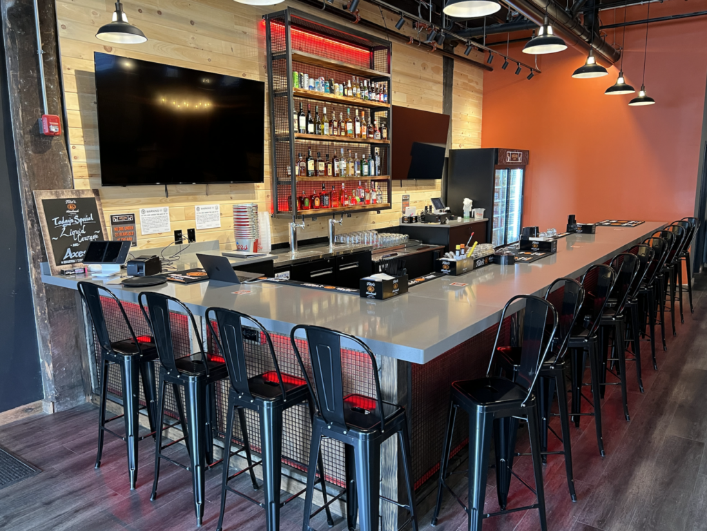 New Downtown Columbus bar at Dueling Axes